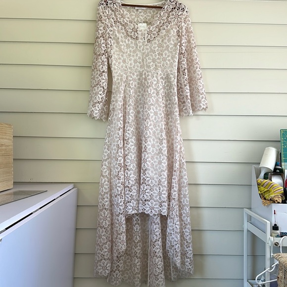 Zimmermann lace dress - Fairy Whimsical Bridal Boho Couture Hippie Garden Party - Picture 3 of 12